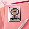 The Feminist Vinyl Sticker