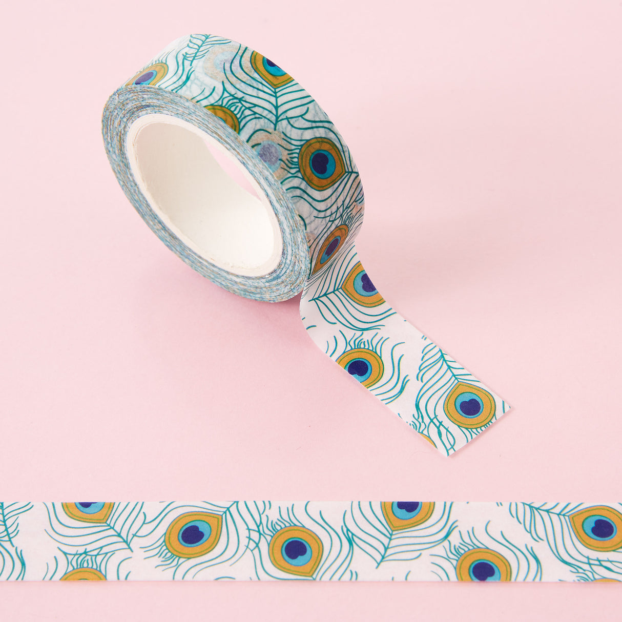 Peacock Feather Washi Tape