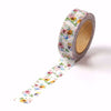 Pansy Floral Print Washi Tape