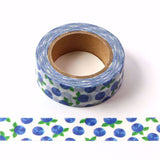 Blueberry Print Washi Tape