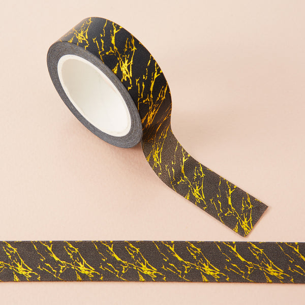 Marble Gold Foil Print Washi Tape