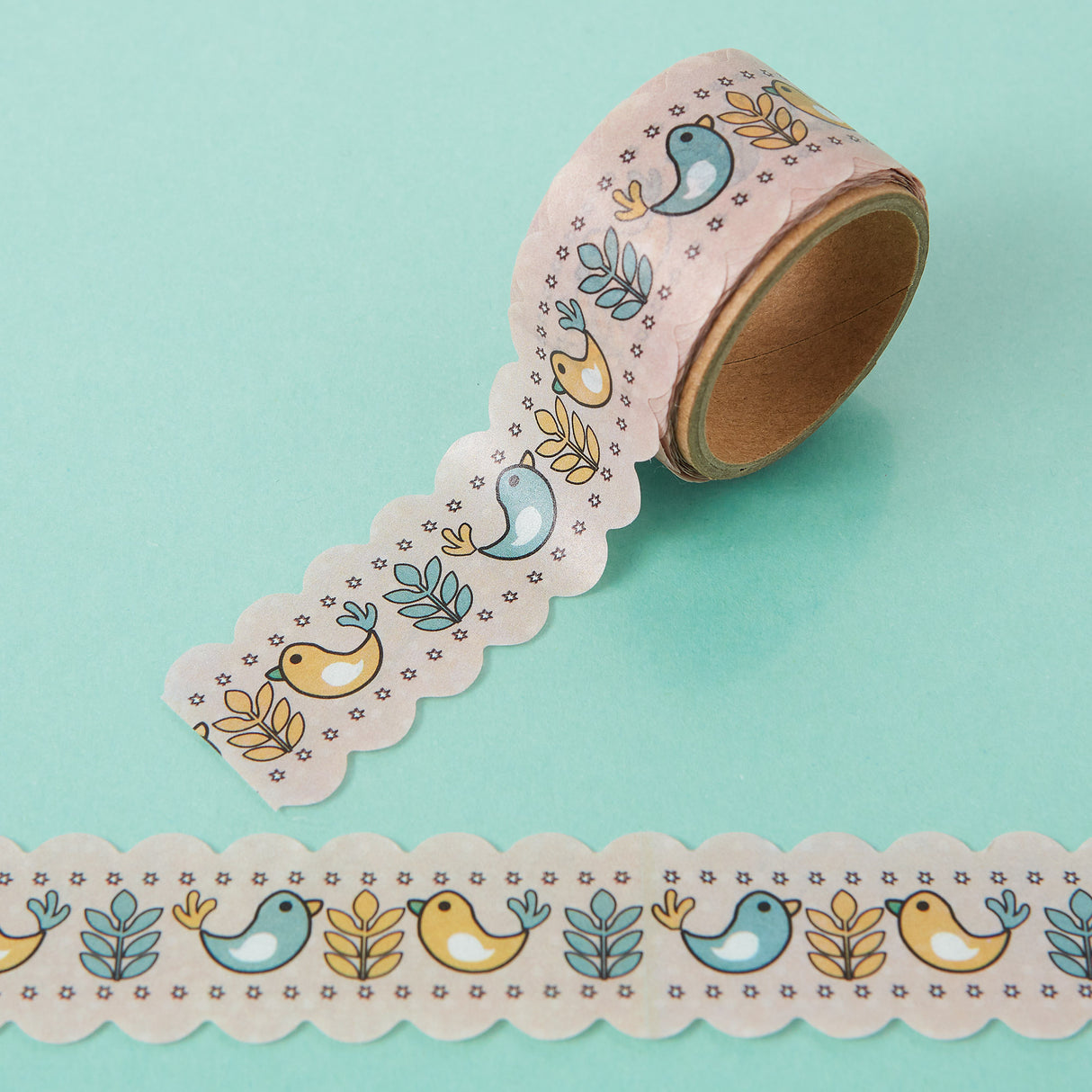 Bird Print Die Cut Washi Tape