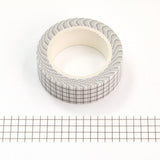 Black Plaid Washi Tape