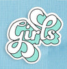 Girls Large Vinyl Sticker