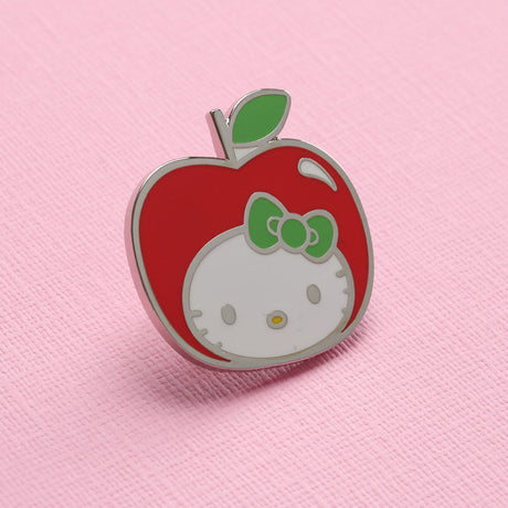 Hello Kitty Apple Head Enamel Pin