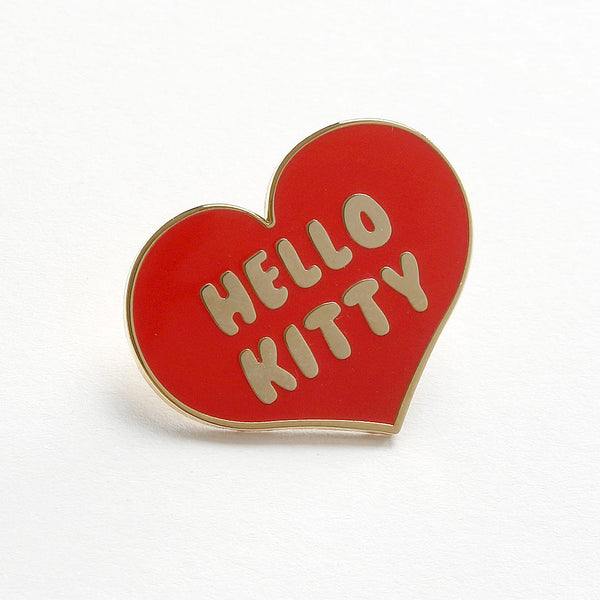 Hello Kitty Heart Enamel Pin