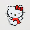 Hello Kitty Wave Iron On Patch