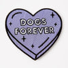 Punky Pins Dogs Forever Iron On Patch