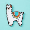 Punky Pins Fluffy Llama Embroidered Iron On Patch