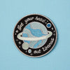 Punky Pins Get Your Head Out Uranus Embroidered Iron On Patch