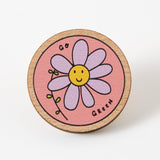 Punky Pins Go Green Wooden Eco Pin