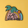 Punky Pins I Am The View Embroidered Iron On Patch