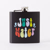 Punky Pins Just Water Hip Flask