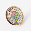 Punky Pins Our Home Wooden Eco Pin