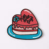Punky Pins Pies Over Guys Embroidered Iron On Patch
