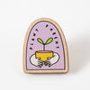 Punky Pins Plant Parent Wooden Eco Pin