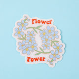 Flower Power Vinyl Sticker